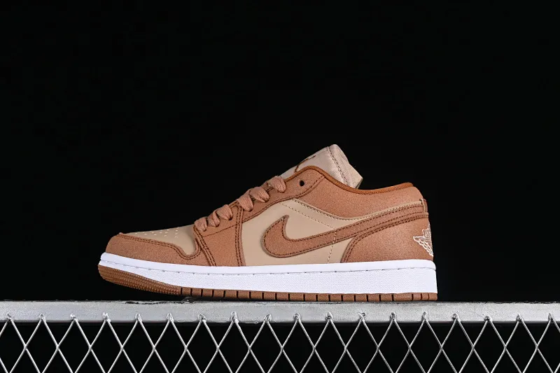All categories Air Jordan Jordan series basketball shoes Air Jordan 1 Low Air Jordan 1 Low AJ1 Joe 1 Mocha brown low-top cultural and leisure sports sneakers FJ3453-200